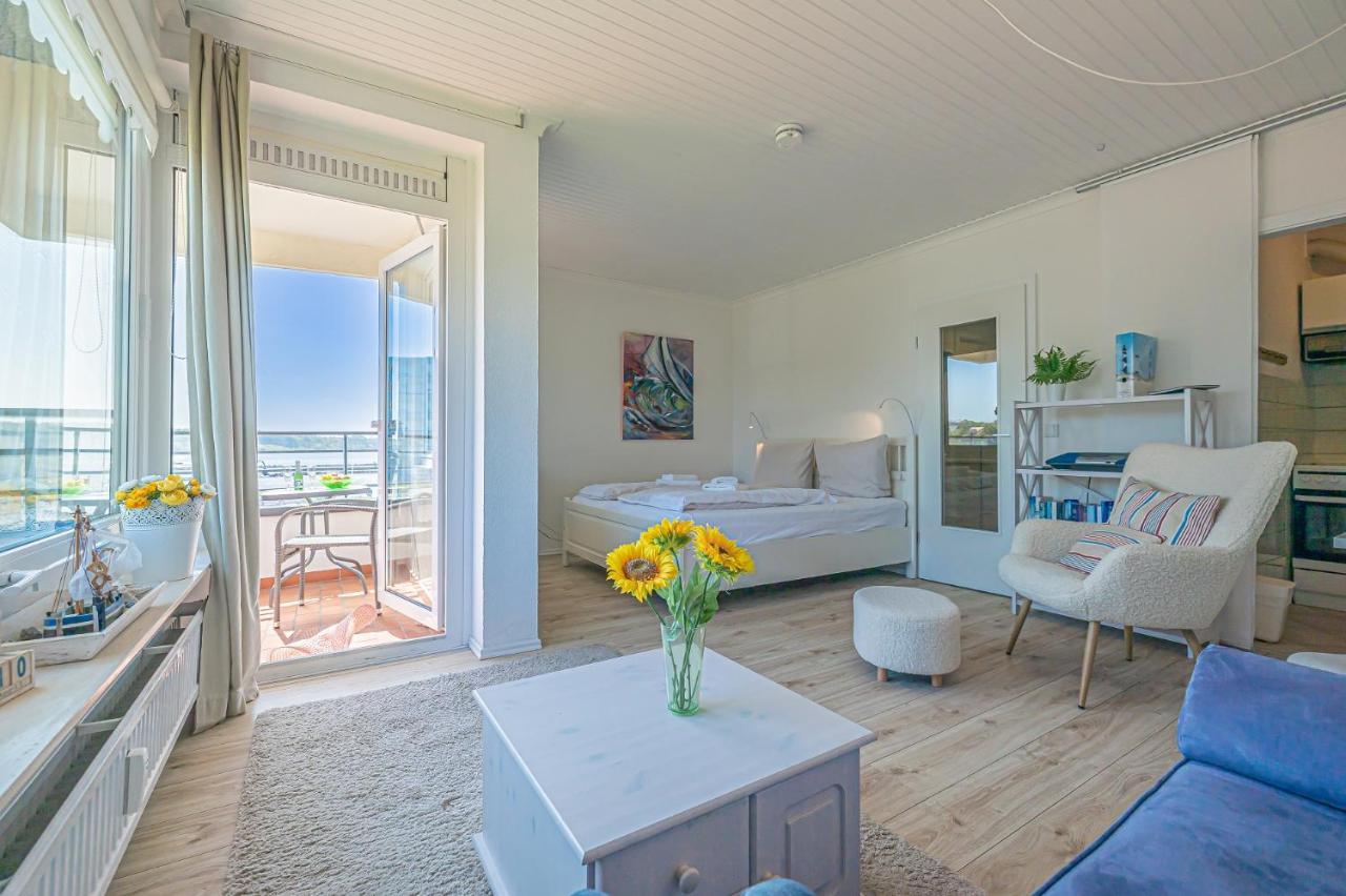 Fewo1846 - Sonne Und Meer - Kleines Studio-Apartment Mit Balkon Und Meerblick Glücksburg Zewnętrze zdjęcie